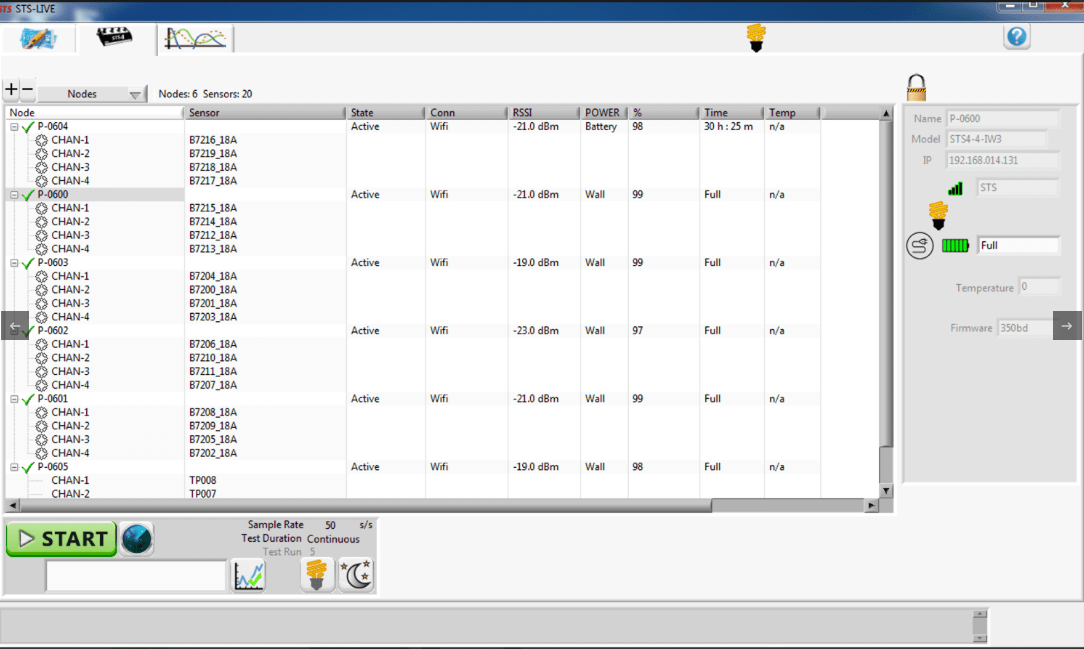 STS-LIVE 数据收罗软件 - 优发国际仪器装备中国有限